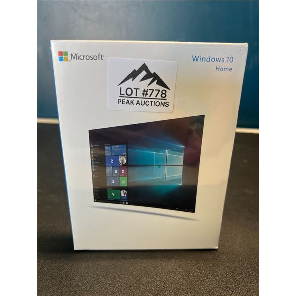 Lot of 1 Windows 10 Home Edition - BRAND NEW SEALED!