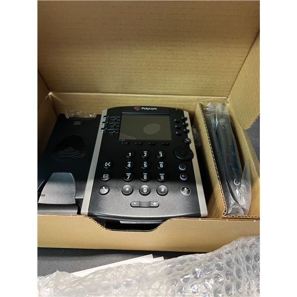 Lot of 1 Polycom VOIP Telephone/Business Phone