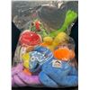 Image 1 : Lot of 1 Bag of Assorted Creature/Monster Stuffies/Plushies