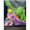 Image 2 : Lot of 1 Bag of Assorted Creature/Monster Stuffies/Plushies