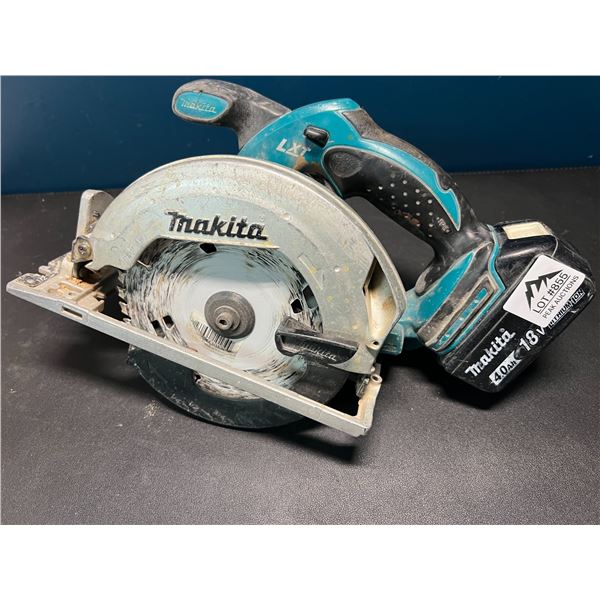 Lot of 1 Makita Saw w/ Battery - Used