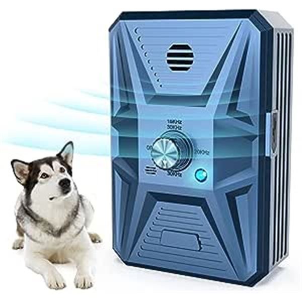 Lot of 1 Ultrasonic Rechargeable Dog Bark Control Device - Works Indoors & Outdoors!