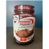 Image 1 : Lot of 1 Tub of Premier Protein Whey Powder - Chocolate Milkshake - 697g