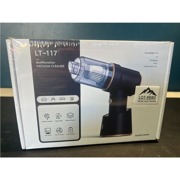 Lot of 1 Multi-Function Vacuum Cleaner/Rechargeable Air Duster Blower - Brand New Sealed!