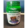 Image 1 : Lot of 1 Tub of Biosteel Plant Based Protein Powder - Blueberry Cobbler - 462g