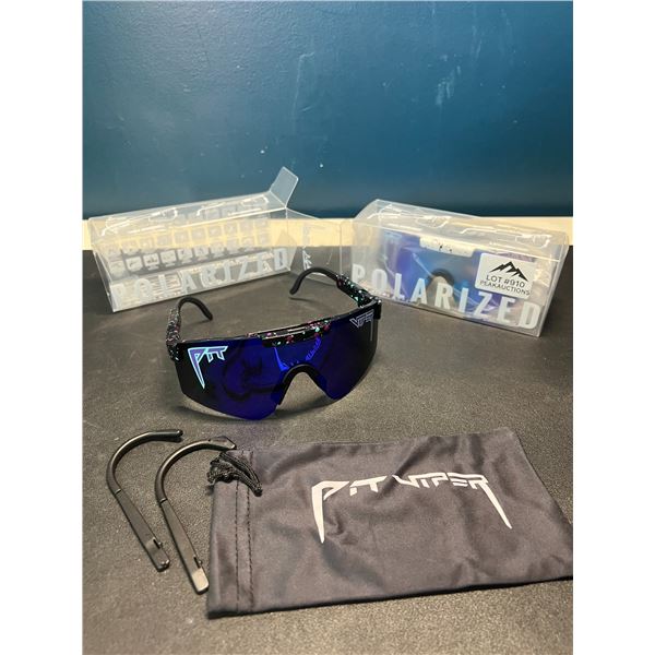Lot of 2 Pit Viper Polarized Sunglasses