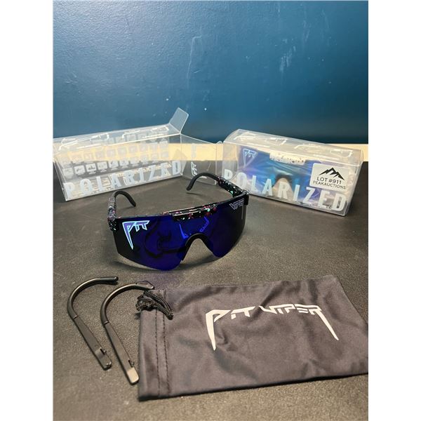 Lot of 2 Pit Viper Polarized Sunglasses