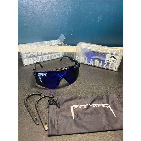 Lot of 2 Pit Viper Polarized Sunglasses