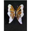 Image 2 : Vintage Stained Glass Butterfly