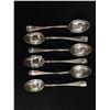 Image 1 : Set Of 6 Antique Sterling Silver Teaspoons