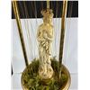 Image 2 : Vintage Grecian Goddess Rain Lamp. Approx. 31" H