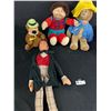 Image 3 : Lot Of Vintage Stuffed Toys - Doctor Dolittle,Paddington Bear, Cabbage Patch & More