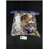 Image 1 : Large Bag of Vintage Jewelry Parts, Beads Rhinestones Etc