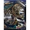 Image 2 : Large Bag of Vintage Jewelry and Jewelry Parts. Beads & Stones Etc.