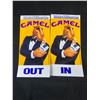 Image 2 : New Old Stock Vintage Camel Cigarettes Collectible Flashlight 2 Sealed Playing Cards.In/Out Store De