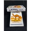 Image 3 : New Old Stock Vintage Camel Cigarettes Collectible Flashlight 2 Sealed Playing Cards.In/Out Store De