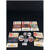 Image 1 : 5 1970'd Shell Oil Pamphlets Plus a Lot of Car Racing Pins & Badges