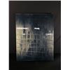 Image 1 : 2 Pictures- Interesting Black Abstract Approx. 24" x 30" & Red/Black Queen Anne's Lace. Approx. 20"