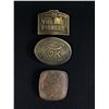 Image 1 : Lot Of Belt Buckles - City Of Kamloops, Robin Hood & The Pioneer Grain Company (1913-1993)