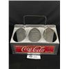 Image 1 : Vintage Metal Coca-Cola Bottle Holder. Marked Property Coca-Cola Bottling Plant