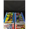 Image 2 : 4 - Ultimate Spider-Man Graphic Novels, Volumes 1,4,11 & 14. On Board In Bag