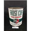 Image 1 : 1950's B/A Frost Cop 1 Gallon Antifreeze Can. No Lid