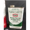 Image 2 : 2 Texaco Camptex & Radiator Lubricant Tins, Empty