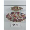 Image 3 : Vintage 1950's Lord Nelson Chintz Condiment Dishes - Marina & Briar Rose