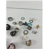 Image 2 : Large Lot Of Vintage Rings, Various Sizes
