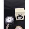 Image 2 : Misc. Gages - Wattmeter, Temperature & Brass Water Pressure Gage