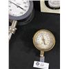 Image 3 : Misc. Gages - Wattmeter, Temperature & Brass Water Pressure Gage