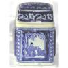Image 1 : Oriental Blue & White Porcelain Lidded 8" Jar