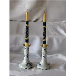 Pr. 6" Limoges, France, Candle Sticks