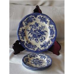 Wedgewood, Blue & White, "Asiatic Pheasants"