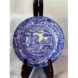 Pr. Spodes, Copeland Blue & White Transferware Plates