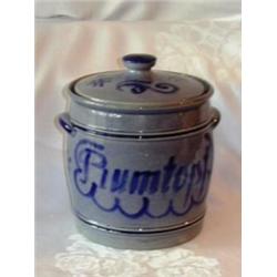 Salt Glazed German Rum Top