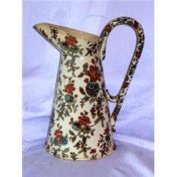 French Majolica, "Sairegumines" 15" Pitcher