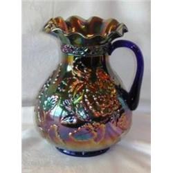 Carnival Cobalt Blue 9" Pitcher