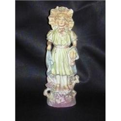 German Bisque Victorian Girl, 11" tall, stamped 559