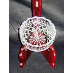 Galway Irish Crystal 6" Bowl, marked