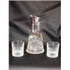 Image 1 : Wedgewood crystal carafe & tumblers