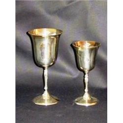 24 Silver Plate Goblets