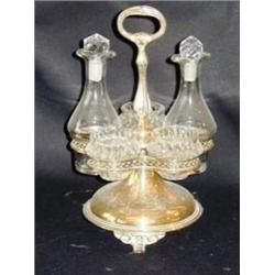5 pc. Christofle Cruet Set