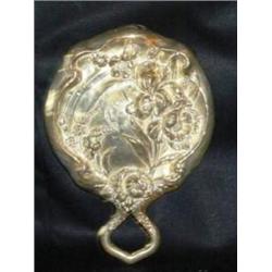 Art Nouveau Sterling Hand Mirror