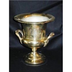 Poole 11" Silver Plate Champagne Chiller