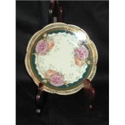 Imperial China, Austria, 8" Hand Painted Plate