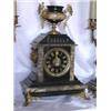 Image 2 : Horlocerie, Paris Chiming Clock & Matching Candelabrums