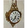 Image 1 : Louis XVI Style Brass Military Hanging Clock