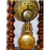 Image 3 : Vintage French Inlaid Brass Chiming Pendulum Table Clock