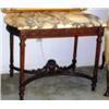 Image 1 : Louis XVI Style Console Table with Marble Top